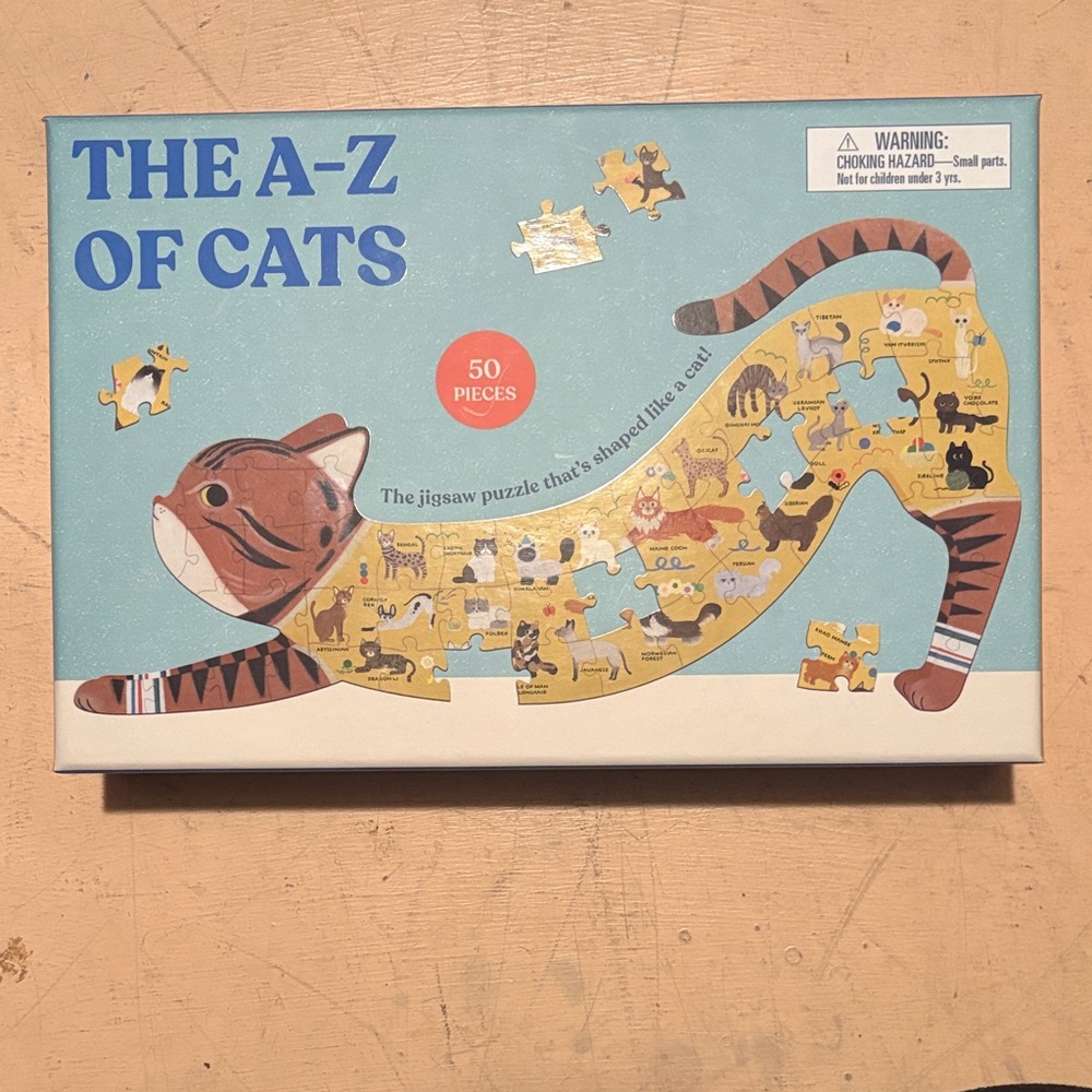 Feline Fun 50-Piece Jigsaw Puzzle